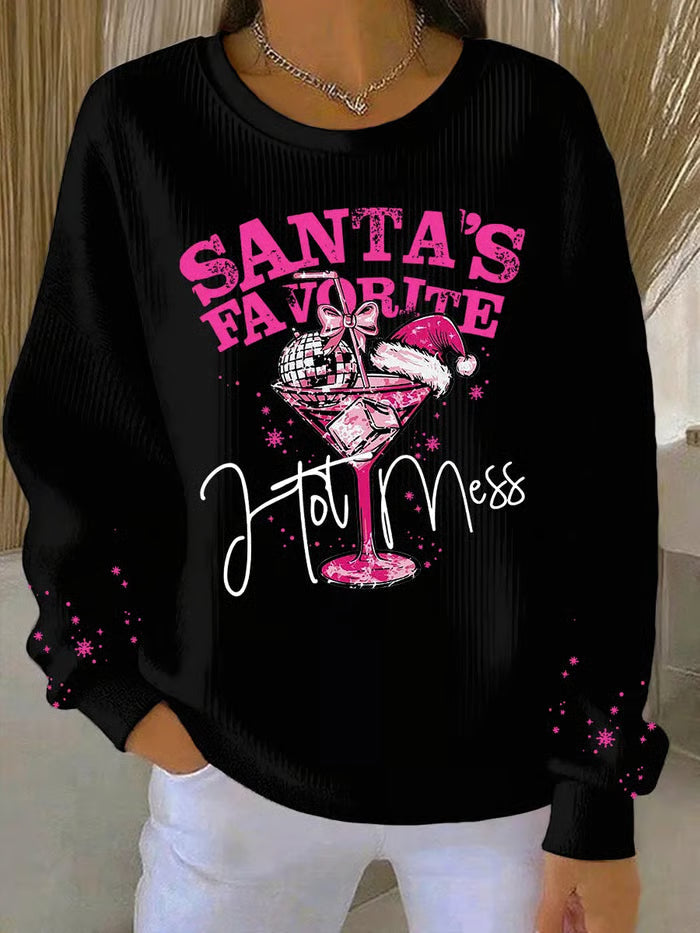 Noa - Pull de Noël avec imprimé festif