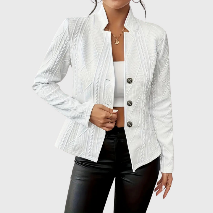 Olivia | Blazer avec des détails élégants