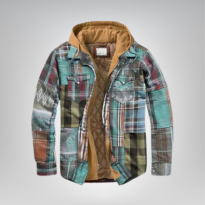 Patchoir | Veste patchwork à carreaux