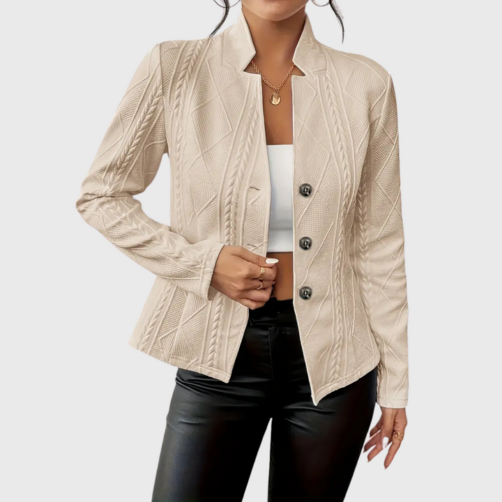 Olivia | Blazer avec des détails élégants