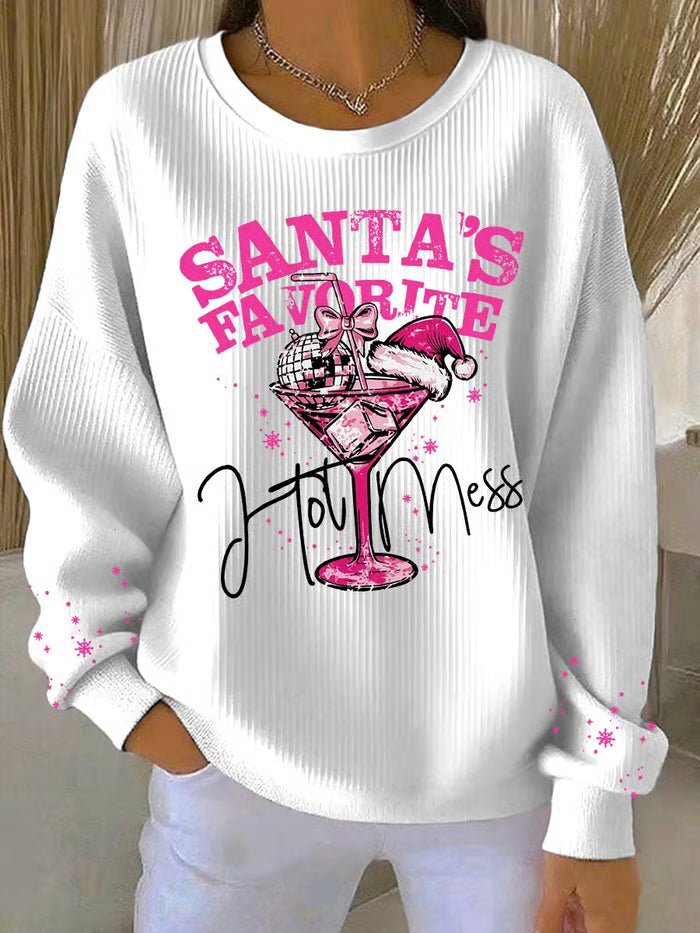 Noa - Pull de Noël avec imprimé festif