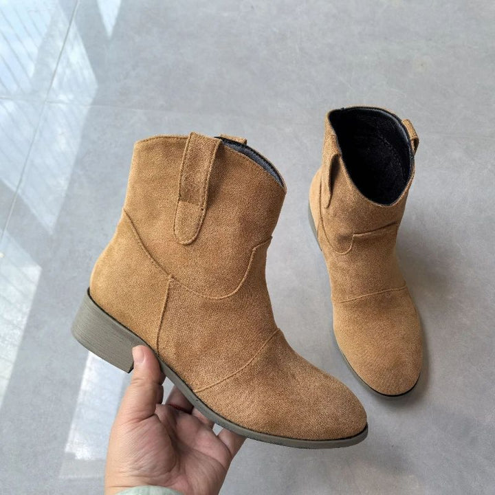Carlotta – Bottines en daim