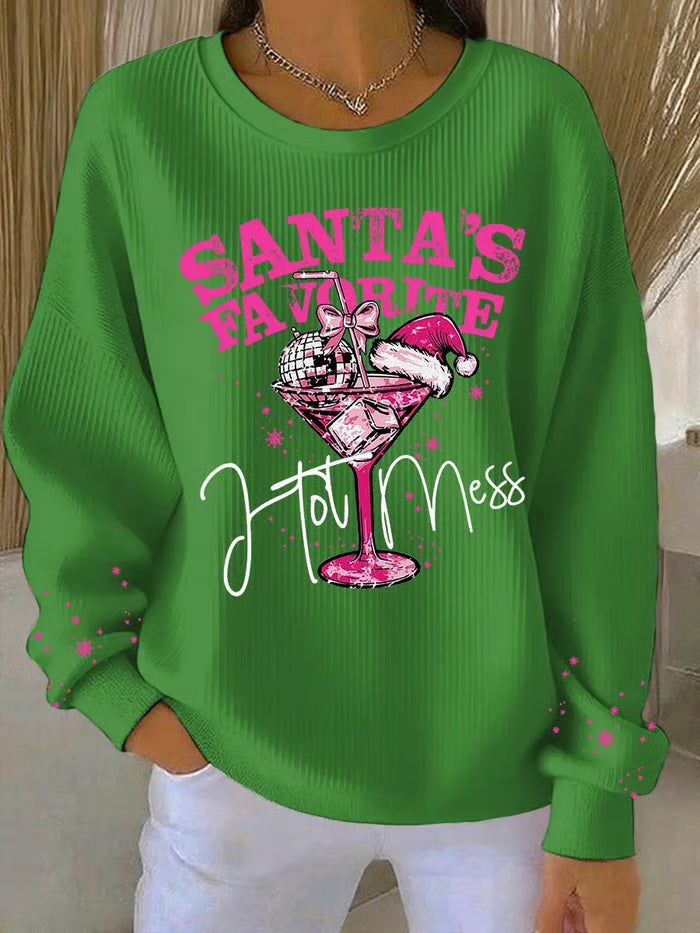 Noa - Pull de Noël avec imprimé festif