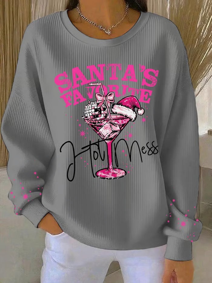 Noa - Pull de Noël avec imprimé festif