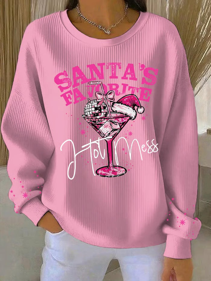 Noa - Pull de Noël avec imprimé festif