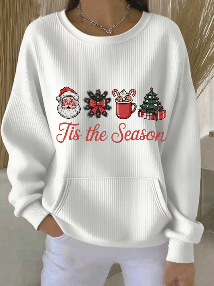 Fenna - Pull de Noël avec imprimé sapin