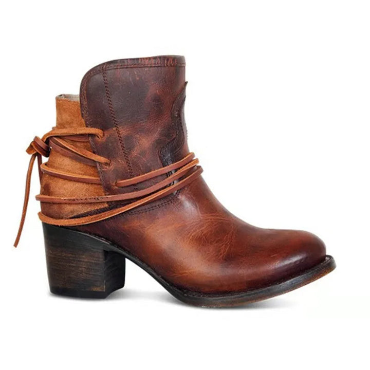 Bottes de Style Western Rétro