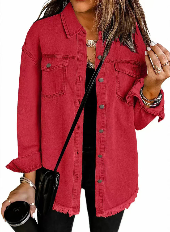 Stefania™ | Veste en Jean au Style Intemporel