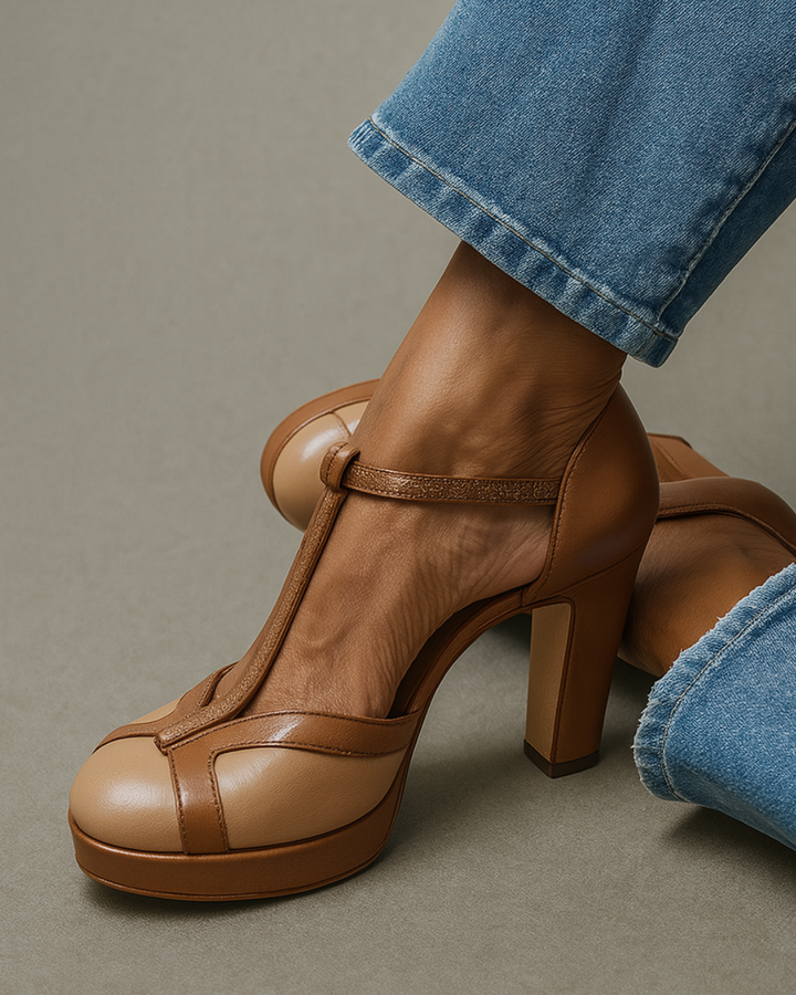 Molena – Escarpins avec bande T (Presque épuisé)