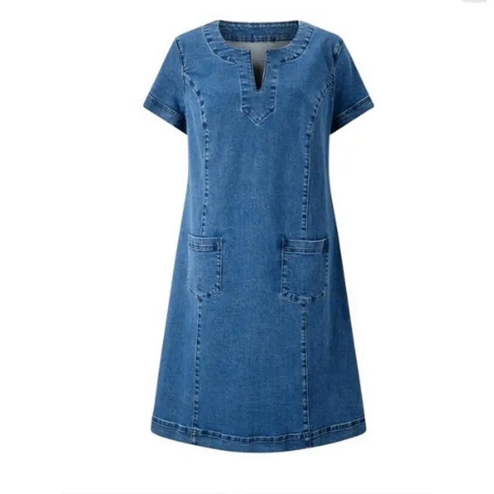 Sofia | Robe en denim douce