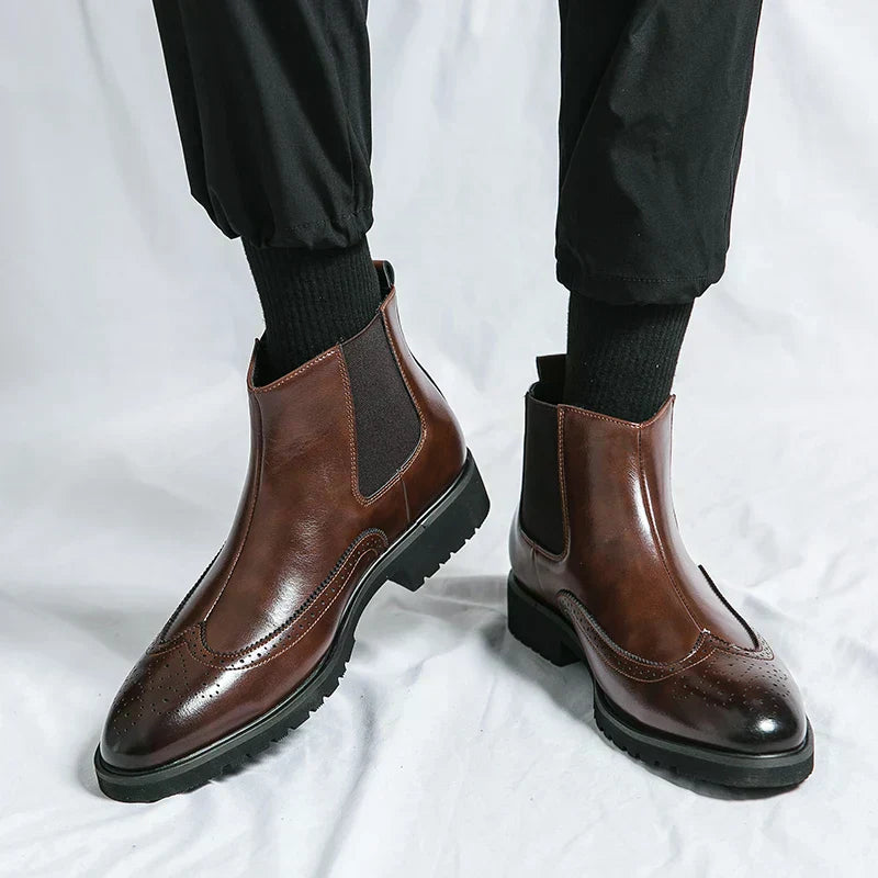 Dwight | Bottines Chelsea en simili cuir
