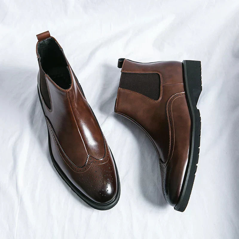 Dwight | Bottines Chelsea en simili cuir