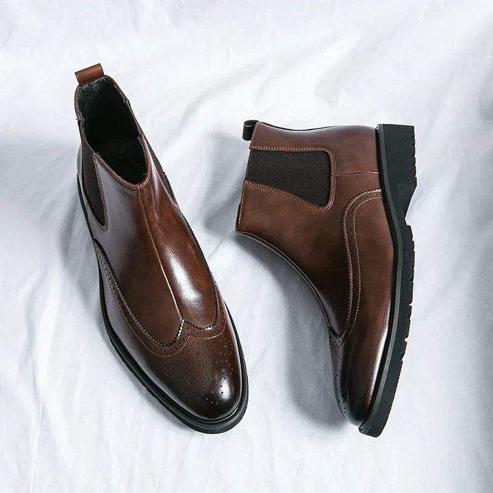 Dwight | Bottines Chelsea en simili cuir