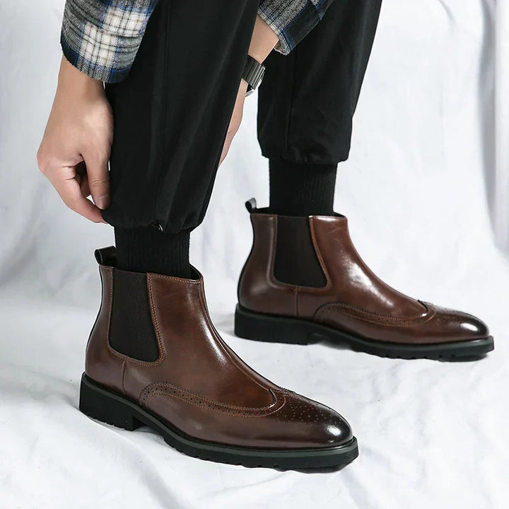 Dwight | Bottines Chelsea en simili cuir