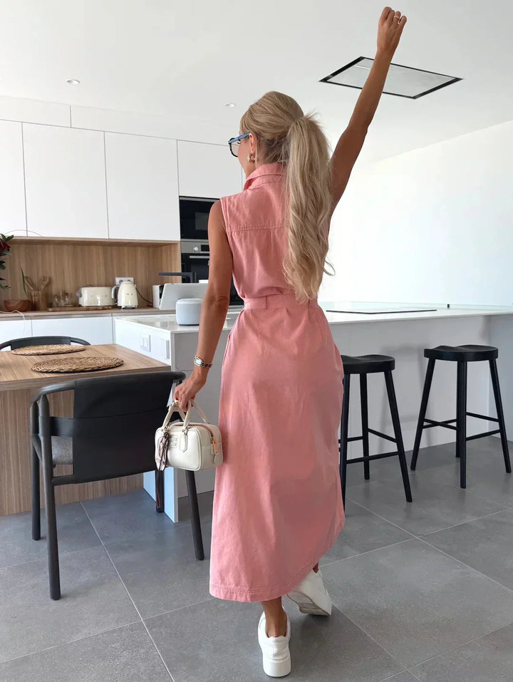 Ivy | Robe longue en jean